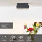 Lucide XIRAX - Plafondspot - LED Dim to warm - GU10 - 2x5W 2200K/3000K - Zwart (2 stuks)