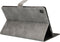 imoshion Tablet Hoes Geschikt voor Samsung Galaxy Tab A7 - imoshion Luxe Tablethoes - Grijs /Grijs