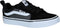Vans Youth Filmore Jongens Sneakers - (Suede/Canvas) Black/Pewt - Maat 39