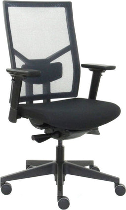 Workliving Zuidas Mesh Black Edition - Bureaustoel Ergonomisch Design (N)EN 1335