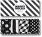 Happy Socks 4-pack sokken - Heren & Dames - Klassiek zwart-wit (4 paar)
