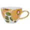 Urban Nature Culture - Good Morning cup - Handgeschilderd met gouden oor - Caramel groen Ø 11 x 8 CM