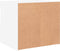 vidaXL - Nachtkastjes - met - LED-verlichting - 2 - st - 50x40x45 - cm - wit