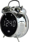 Silva Schneider URW 240 - FM-wekkerradio - USB-oplaadfunctie - Chroom-zwart