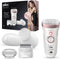 Braun Silk-épil 9 9-880 - Epilator - Micro-Grip technologie - Wit/Roségoud
