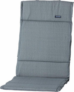 2 stuks! Kussen fiber de luxe Basic grey - Merkloos