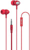 Celly UP500 - In-Ear Stereo Oordopjes - Handsfree bellen - Rood