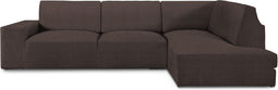 Hoes voor chaise longue met lange armleuning rechts Eysa ROC Bruin 110 x 120 x 500 cm