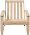 vidaXL - Tuinstoel - Adirondack - 75x77x77 - cm - massief - grenenhout
