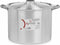 Casserolepan met deksel Ø 34 cm Zilverkleurig Aluminium (2 Stuks)