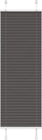 vidaXL - Plissé - rolgordijn - 45x100 - cm - stofbreedte - 44,4 - cm - polyester - zwart