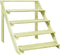 vidaXL - Plantenstandaard - 80x80x80 - cm - geïmpregneerd - grenenhout