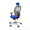 Jorquera Piqueras y Crespo 1D086N1 - Bureaustoel - Hoofdsteun verstelbaar - Blauw