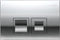 Geberit Delta 50 - Bedieningsplaat dual flush - Mat chroom
