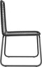 vidaXL - Tuinstoelen - 4 - st - poly - rattan - zwart