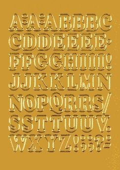 HERMA - Etiket herma 4183 12mm letters a-z goudfolie 50st | 10 stuks