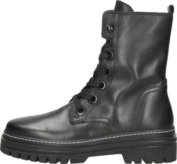 Gabor 91.721 - Dames Laarzen - Veterschoenen Hoog - Zwart