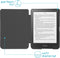 imoshion E-reader Hoesje - Geschikt voor Kobo Clara HD - Design Sleepcover Bookcase - Flower Tile