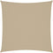 vidaXL - Zonnescherm - vierkant - 2,5x2,5 - m - oxford - stof - beige