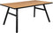 Zuiver Seth Eettafel 180x90 cm Hout Eiken - Bruin