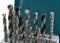 Makita D-46202 - Borenset 18-delig - Houtboren 3-10 mm Metaalboren 3-10 mm Steenboren 3-10 mm