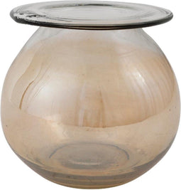 PTMD Windlicht Nyx - 14x14x14 cm - Glas - Goud