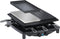 Steba RC4plusdelux - Gourmet - 3-in-1 - Steengrill - 8 personen - PFAS VRIJ - RVS/Zwart