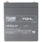 Fiamm 12FGHL22 lead battery 12 volt 5Ah, Faston 6.3mm plug contact