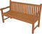 EazyLife Tuinbank - Teak houten tuinbank 150 cm - Geschikt voor 3 personen - Bruin