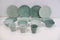 Bo-Camp - Servies - 16-Delig Mix & Match - Groen (16 stuks)