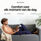 Milanoro - Set van 2 katoenen pyjamabroeken - Bordeaux geruit - XL (2 stuks)