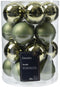 Kerstbal glas d6 cm rosemarijn 20st