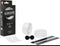 Stuurlint Velox carbon-look ø2.5 x 30mm 1.75m - wit (2 stuks in een doos)