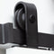 Intersteel Basic Top - Schuifdeursysteem - 2 stalen rails 100 cm - Mat zwart