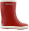 Bergstein Rainboot - Regenlaarzen Unisex Junior - Handgemaakt natuurrubber - Rood - Maat 23
