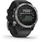 Garmin fēnix 6 Solar - Smartwatch - Zonne-energie - Zilver (Zwart)