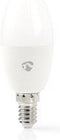Nedis SmartLife Multicolour Lamp - Wi-Fi - E14 - 350 lm - 4.5 W - RGB / Warm Wit - 2700 K - Android / IOS - Kaars - 1 Stuks