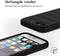 imoshion Hoesje - Geschikt voor iPhone SE (2022) / SE (2020) / 8 / 7 - EasyGrip Backcover - Zwart