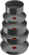 Tefal Ingenio Renew - Pannenset - 11-delig - Keramisch - PFAS-vrij - Inductie - Stapelbaar (11-delig)