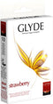 Glyde Ultra Aardbei - 10 condooms