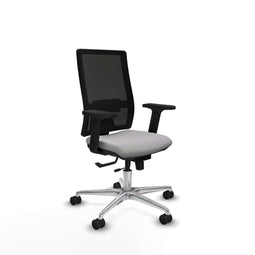 Piqueras y Crespo 2D086N0 - Bureaustoel - Verstelbare hoogte met armleuning - Lichtgrijs