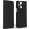 Accezz Premium Leather Slim Bookcase - iPhone 14 Pro Max - Echt Nappa leer - Zwart