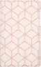 iMoshion Tablet Hoes Geschikt voor Samsung Galaxy Tab A7 Lite - iMoshion 360° Draaibare Design Bookcase - Wit /Cubes Rose Gold