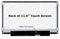 B116XAK01.1 40 pin 11.6 inch LedPaneel met Touch Digitizer