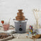 Tristar CF-1603 Chocoladefontein - Moederdag cadeautje - 3 Lagen - Chocolade fondue - Warmhoudfunctie - RVS Design - 4 personen