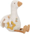Little Dutch - Newborn Naturals - Activiteitenknuffel Gans - Wit