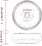 vidaXL - Opzetwasbak - rond - Φ41x14 - cm - keramiek - grijs
