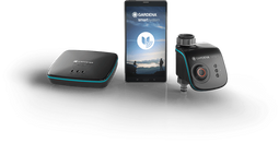 Gardena Smart Water Control Set - Besproeiingscomputer met Gateway - Automatische tuinbesproeiing