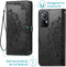 iMoshion Hoesje Geschikt voor Xiaomi 12X / 12 Hoesje Met Pasjeshouder - iMoshion Mandala Bookcase - Zwart