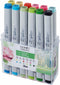Copic Classic Markers Set 12 Kleuren Voorjaarskleuren - Stiften Voor Ontwerpen En Tekenen - Professionele Markers Set 12 Stuks